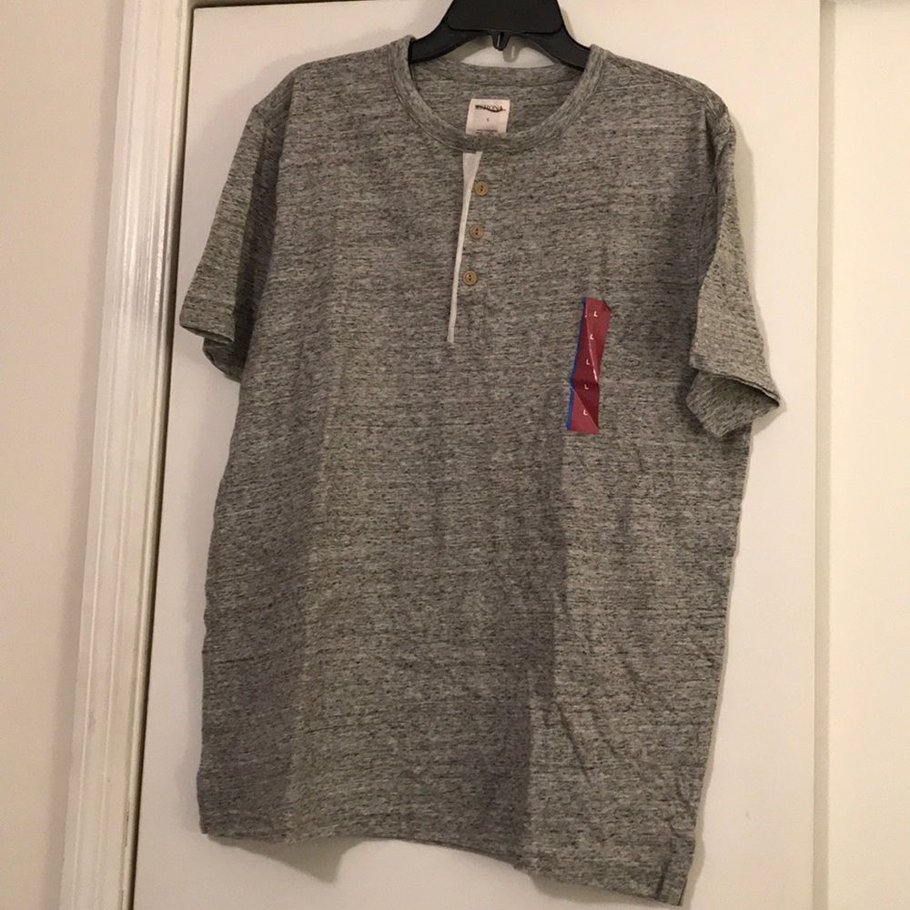 Men’s short sleeve Henley